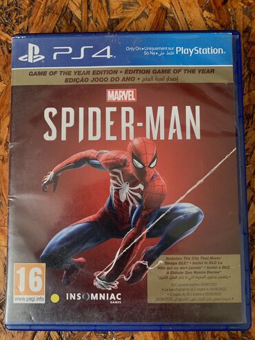 игры на пс 4 бу: Диск playstation4 в идеальном состоянии spiderman