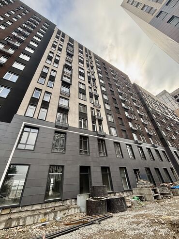квартира в районе кызыл аскер: 2 комнаты, 53 м², Элитка, 8 этаж, ПСО (под самоотделку)