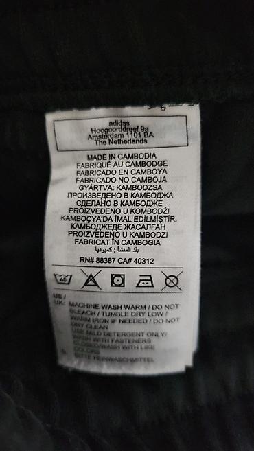 turske trenerke zenske: Adidas muške trenerke – crne, vel m - Model: duži kroj sa suženim — 3