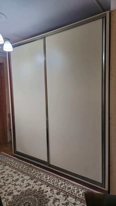 şkaf kupe: İşlənmiş, Kupe, 2 qapılı Düz dolab