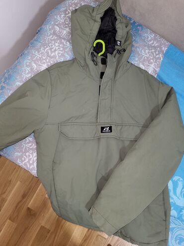 h and m jakne: Jacket Pull and Bear, S (EU 36), color - Khaki