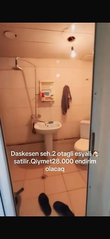ucuz evlerin satışı: Daşkəsən şəhərində, tam əşyalı 2 otaqlı mənzil satılır — 8