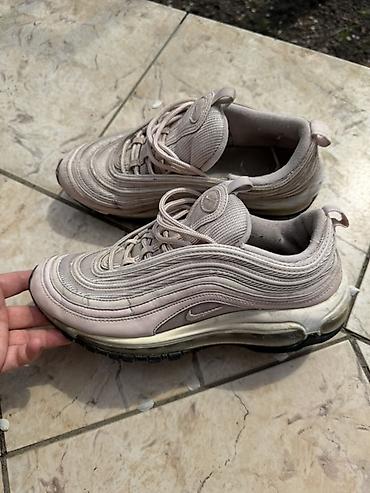 nike tiempo: Nike Air Max 97 patike - Model: Air Max 97 - Boja: svetlo bež/roze — 1