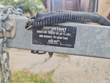 Qoşqular: Yük daşıma üçün qoşqu (treyler) Texpasportu var - Geniş ölçülü açıq — 8