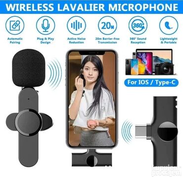 Mikrofoni: Bezicni mini mikrofon za telefon android i ios. Omogućava praktično — 4