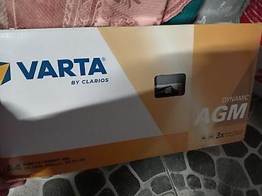 islenmis akumlyator: Varta, 105 ah, Orijinal, Almaniya, İşlənmiş — 4