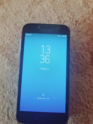 lg telefon: Samsung Galaxy J2 Pro 2018, 16 GB, rəng - Qara, Sensor, İki sim kartlı