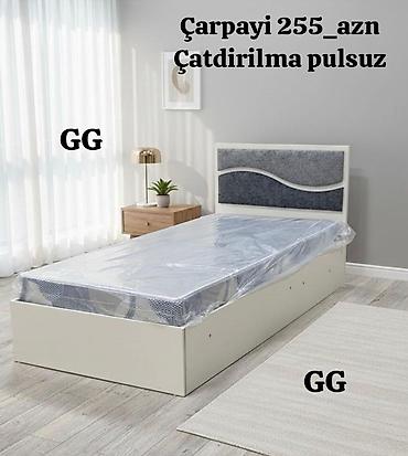 saloglu mebel: Yeni, Təknəfərlik çarpayı, Bazasız, Matras ilə, Siyirməsiz — 2