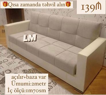 Sifarişlə mebel: Divan, Qonaq otağı üçün, Bazalı, Açılan, Kitab — 1