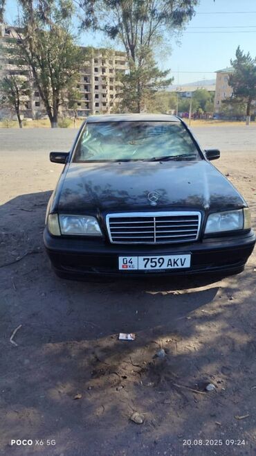 значки на авто: Mercedes-Benz C-Class: 1995 г., 2 л, Механика, Бензин, Седан