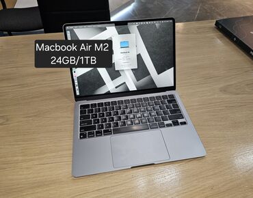 мониторы бу бишкек: Ноутбук, Apple, 24 ГБ ОЗУ, Apple M2, 13.5 ", Б/у, Для работы, учебы, память SSD