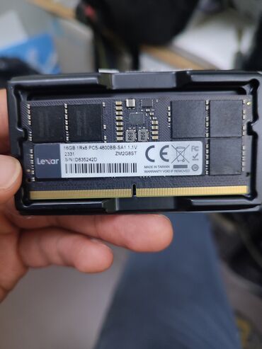 аккумуляторы для ибп 127 а*ч: Оперативная память, Б/у, 16 ГБ, DDR5, 4800 МГц, Для ноутбука