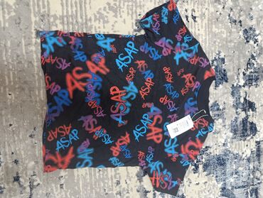 футболки а4: Футболка GJ For You в стиле oversize с короткими рукавами и ярким