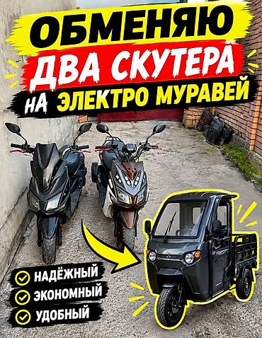 трицик: Обменяю два скутера на электро «Муравей» (электрический — 1