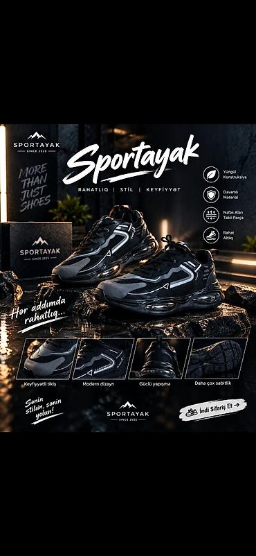kis: Sportayak kişilər üçün idman ayaqqabısı - Rahatlıq | Stil | Keyfiyyət — 1