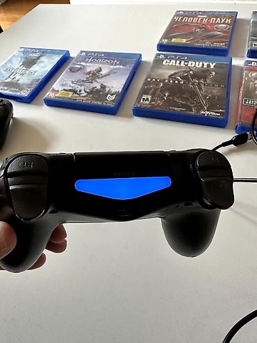 Видеоигры и приставки: Whatsapp ya Lalafoda yazin PS4 Slim oyun konsolu komplekti Tərkib — 5