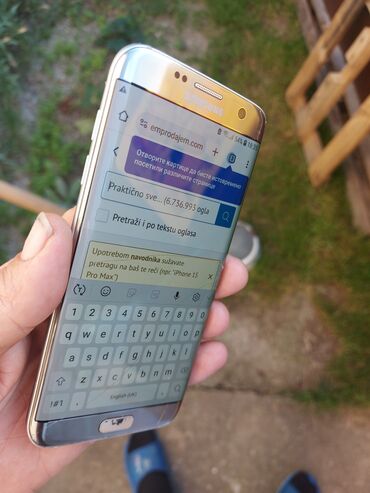 Samsung: Samsung Galaxy S7 Edge, 32 GB, bоја - Srebrna, Otisak prsta — 6