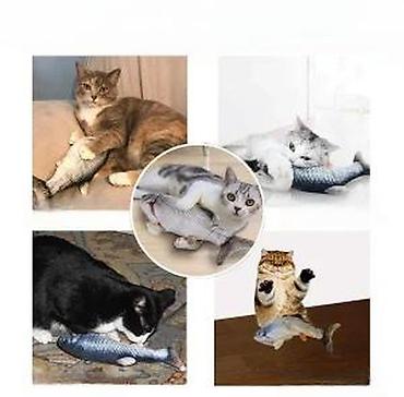 Oprema za kućne ljubimce: MAGIC FISH – pokretna interaktivna igračka za mačke - Imitira pokrete — 26