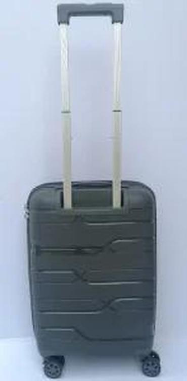 Putni koferi i torbe: Tvrdi kofer na točkićima – siva boja - Materijal: čvrsta ABS/plastika — 19