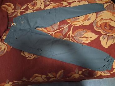 jeans marka: Muške cargo pantalone sa elastičnim strukom i ranflama na nogavicama — 2