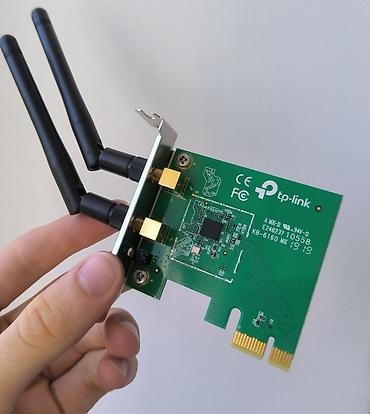 Модемы и сетевое оборудование: Продаю беспроводной Wi-Fi адаптер TP-Link TL-WN881ND. Отличное — 2