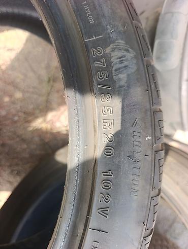 2555520 зима: Пара зимних шин 275/35 R20. Характеристики: - Размер: 275/35 R20 - — 2