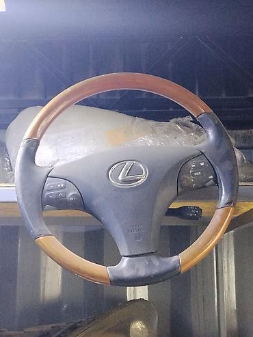 Рулевое колесо Lexus (оригинал), кожано-деревянное. Особенности: - at lalafo.kg Рулевое колесо Lexus (оригинал), кожано-деревянное. Особенности: -