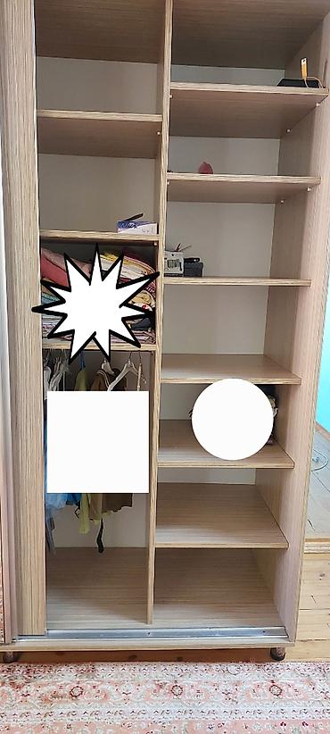 2el dolablar: Ideal vəziyyətdə şkafdır.Həm koridor həm də yataq otağı üçün.2 metr — 2