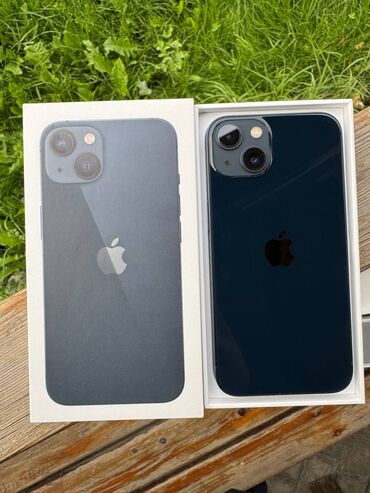 айфон 13 по: IPhone 13, 256 ГБ, Синий, Кабель, Коробка, 91 %