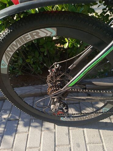 İdman velosipedləri: Dağ velosipedi Anmier, 26", sürətlərin sayı: 27 — 10