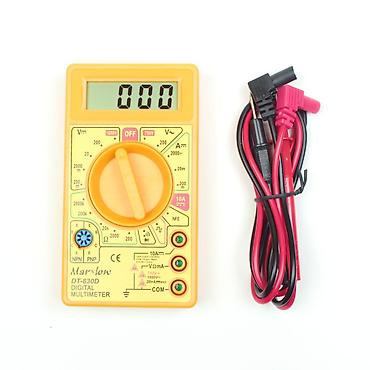 DT-830D Rəqəmsal Multimetr Robotik və elektronika layihələri üçün