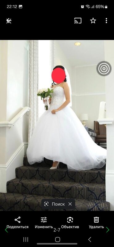 Свадебные платья: Продаю свадебное платье размер s состояние нового покупали в сша