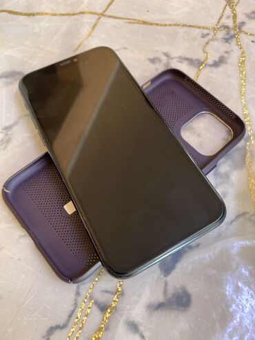 xr iphone бишкек: IPhone 11 Pro, Б/у, 512 ГБ, Зеленый, Чехол, 81 %