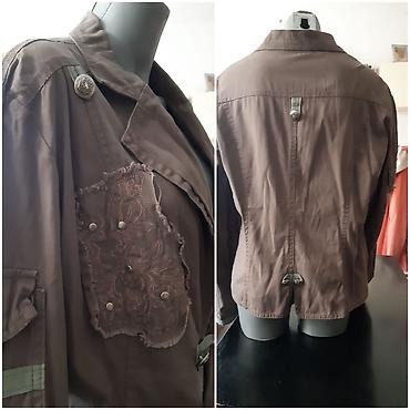 pull amd bear: Yalibengshi ženska jakna/sako - Boja: tamno braon sa — 3