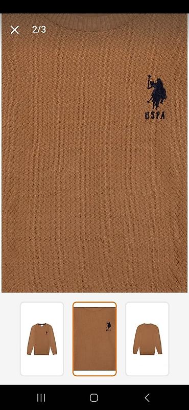 Kişi geyimləri: Köynək, U.S. Polo Assn, rəng - Qəhvəyi — 2