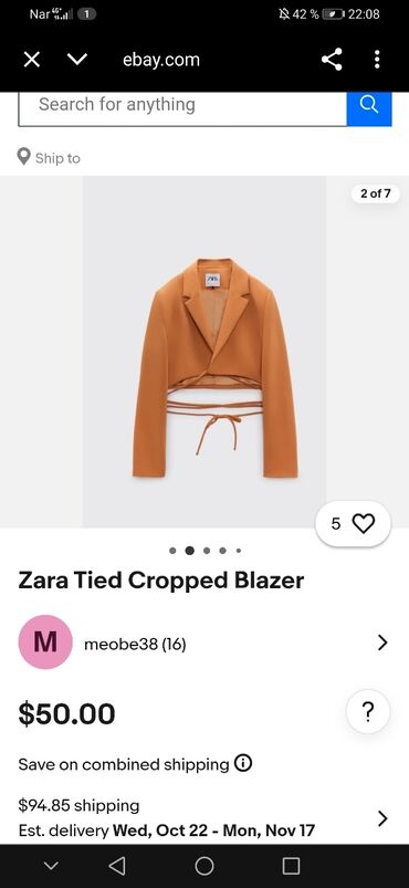 Мужская одежда: BUZOVNA. Zara Tied Cropped Blazer - Model: qısa kəsimli, bağlamalı