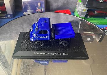 Avtomobil modelləri: Коллекционная модель Mercedes-Benz Unimog U411 Technical Relief blue — 17