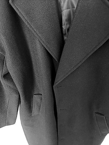 Пальто: Пальто мужское Solidino, черное, классического кроя. Покупали 11600 — 4