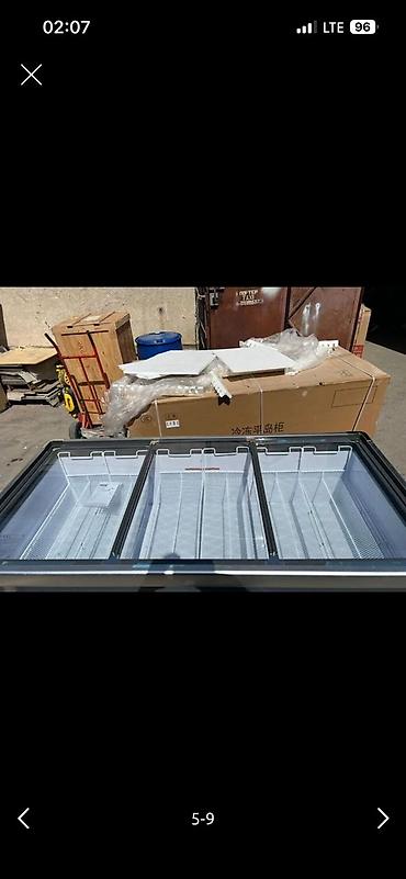 Холодильное оборудование: Морозильный бонет/островная витрина с раздвижными стеклянными — 2