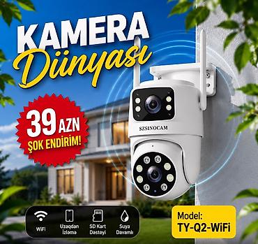 Təhlüksəizlik kamersı İki linzalı ağıllı təhlükəsizlik kameraları –