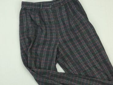 eleganckie spodnie materiałowe: Material trousers, S (EU 36), condition - Very good