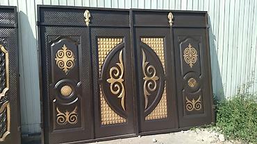 Распашные ворота: Ворота распашные, откатные, навесы, решетки отличного качества — 12