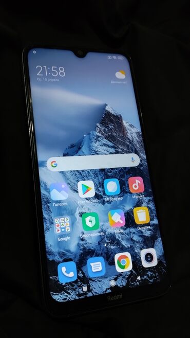 телефон рэдми 9: Xiaomi, Redmi Note 8, Б/у, 64 ГБ, цвет - Голубой, 2 SIM