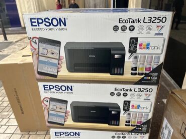 сканеры plustek: Принтер 3в1 Epson L3250 with Wi-Fi A4