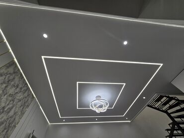 Натяжной потолок: Натяжной потолок Матовое, 3D потолки, Глянцевое Бесплатный замер, Гарантия, Монтаж — 10