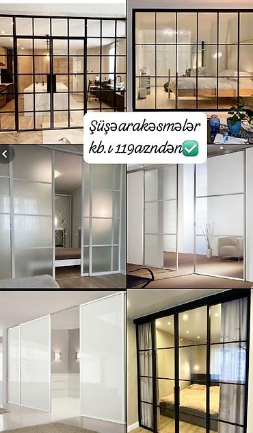 Şəffaf arakəsmə, Açılan, Ödənişli quraşdırma lalafo.az -da Şəffaf arakəsmə, Açılan, Ödənişli quraşdırma
