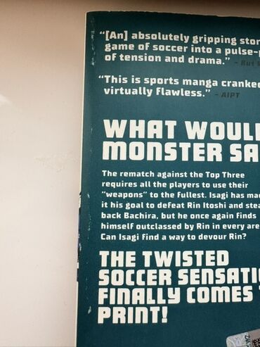 Komikslər, manqa: Məhsul: Blue Lock manga – 10-cu cild Müəllif: Muneyuki Kaneshiro