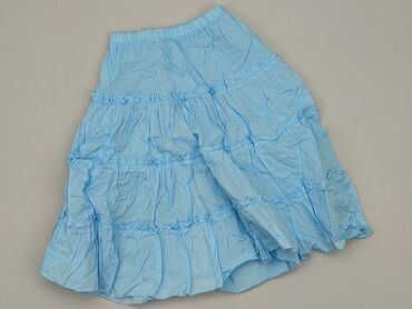 spódniczka jeansowa z dziurami: Spódniczka, 9 lat, 128-134 cm, stan - Zadowalający