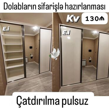 Masa və oturacaq dəstləri: Dolab yeni