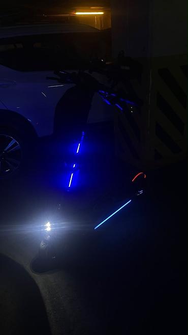 Elektrikli samokatlar: Elektrik skuter – güclü işıqlandırma və aksesuarlarla - Gecə-gündüz — 3
